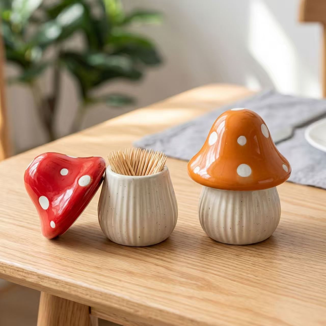 Commercial Kitchen Organiser - Tarro de cerámica con diseño de