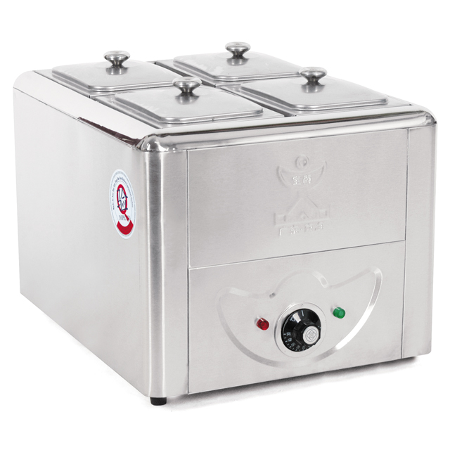 Bain Marie Food Warmer - Vitrina Comercial para Alimentos, Calentador de