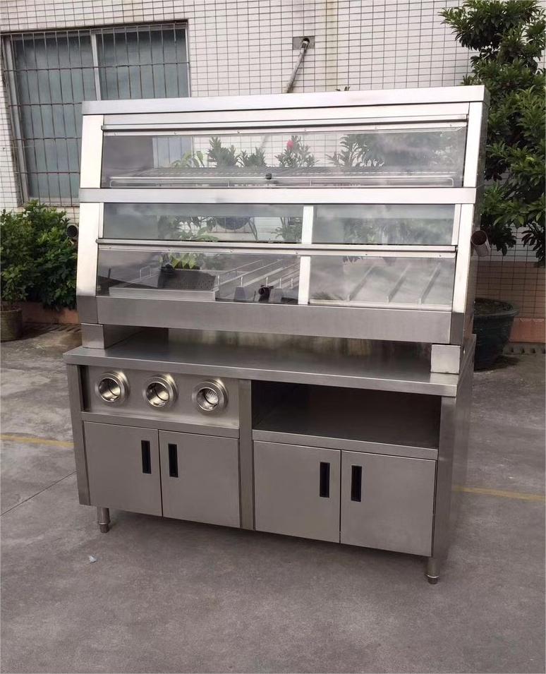 Food Warmer Display - Vitrina Calentadora de Alimentos Eléctrica de