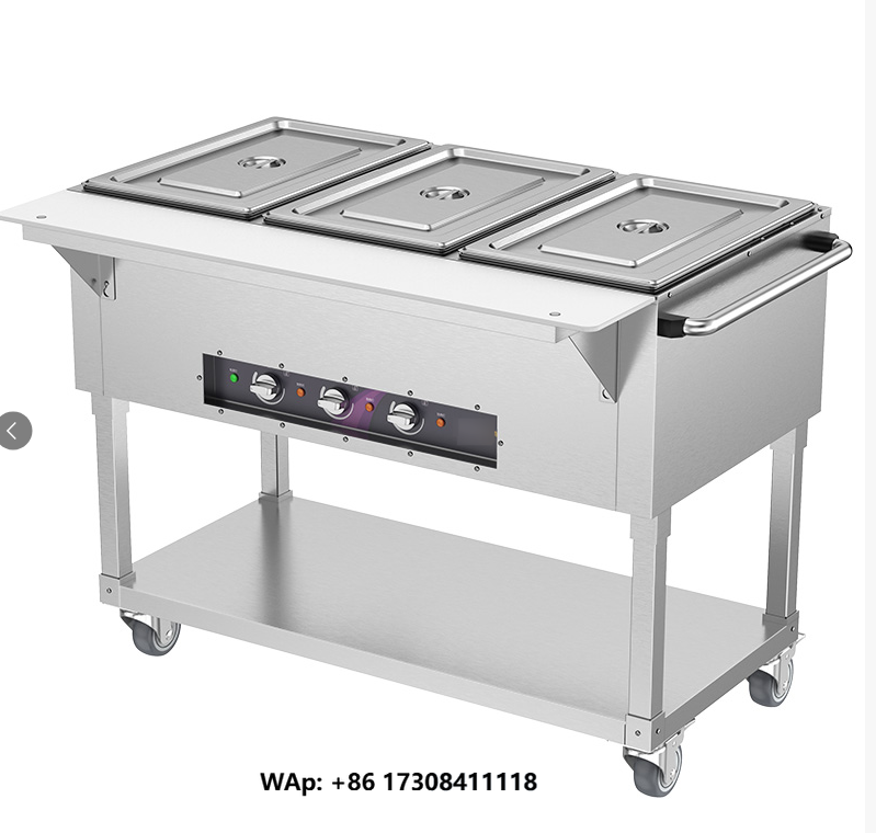 Bain Marie Food Warmer - Calentador de Alimentos Comercial, Baño María