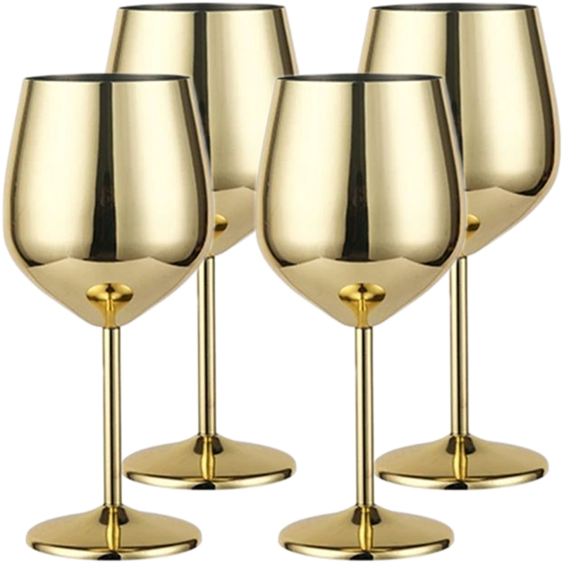 Commercial Kitchen Accessories - Copa de vino de Metal creativa
