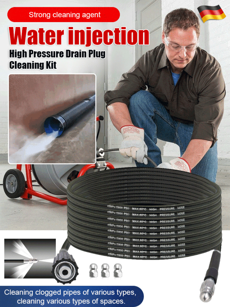 Commercial Kitchen Accessories - Herramienta de desatascimiento de drenaje de