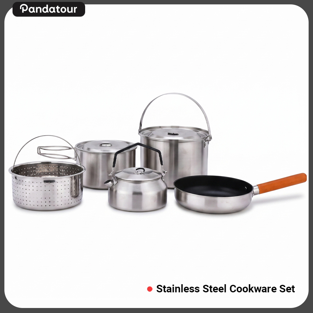 Commercial Kitchen Pots And Pans - Pandatour Juego de Utensilios de Cocina