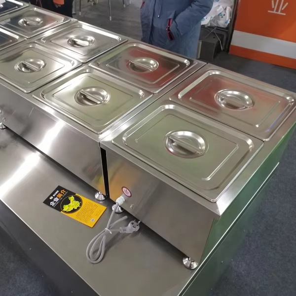 Bain Marie Food Warmer - Calentador de alimentos de cocina comercial