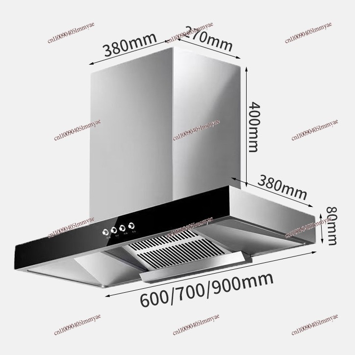 Commercial Kitchen Hoods - Campana extractora de succión grande para
