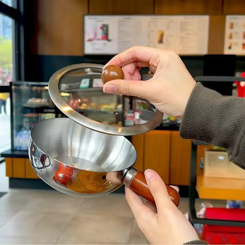 Cacerola de Acero Inoxidable c - Commercial Kitchen Pots And Pans reseña y precio