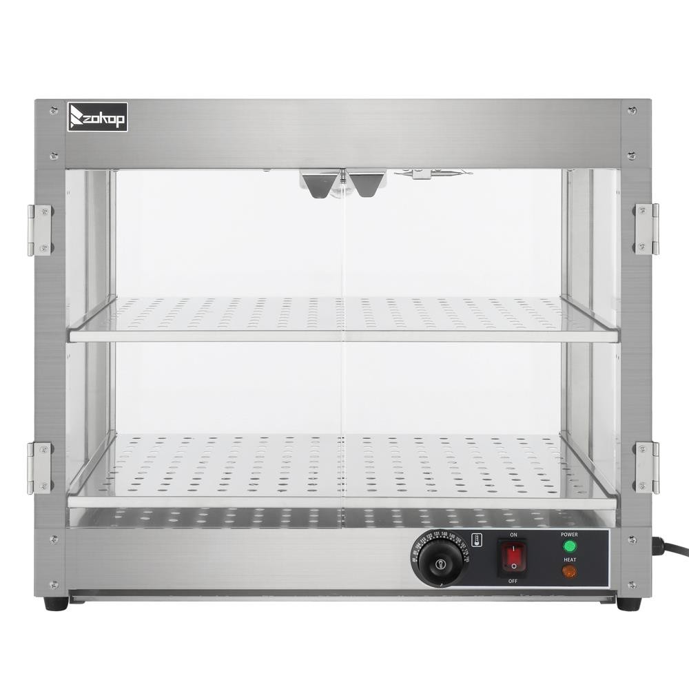 Vitrina Eléctrica de 2 Niveles - Food Warmer Display reseña y precio
