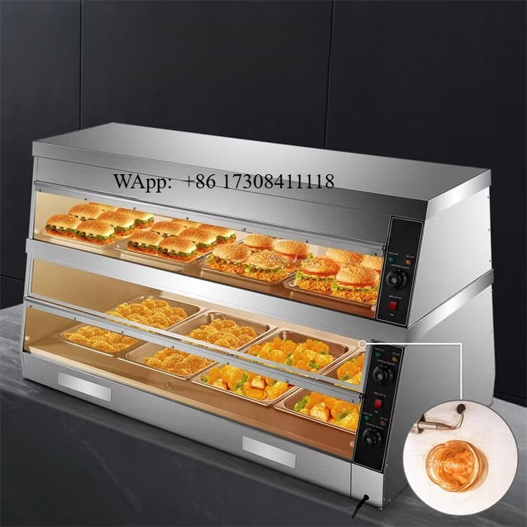 Vitrina Calentadora de Aliment - Food Warmer Display reseña y precio