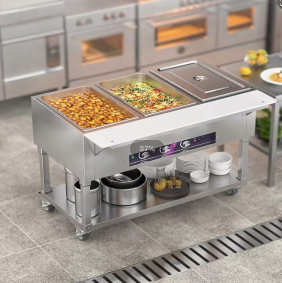 Calentador de Alimentos Comerc - Bain Marie Food Warmer reseña y precio