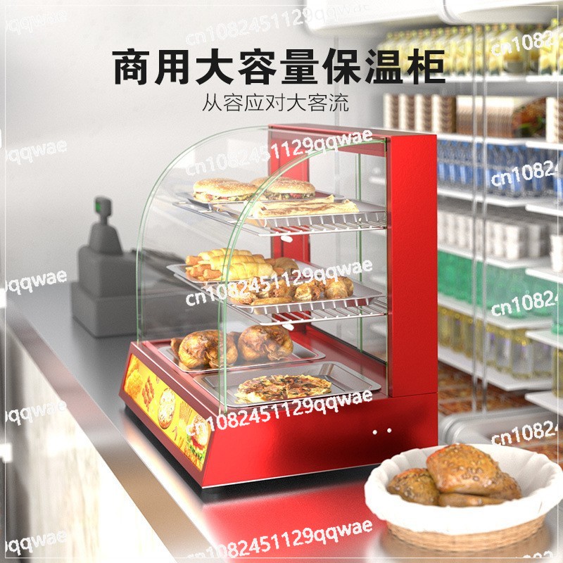 Vitrina comercial para calenta - Food Warmer Display reseña y precio