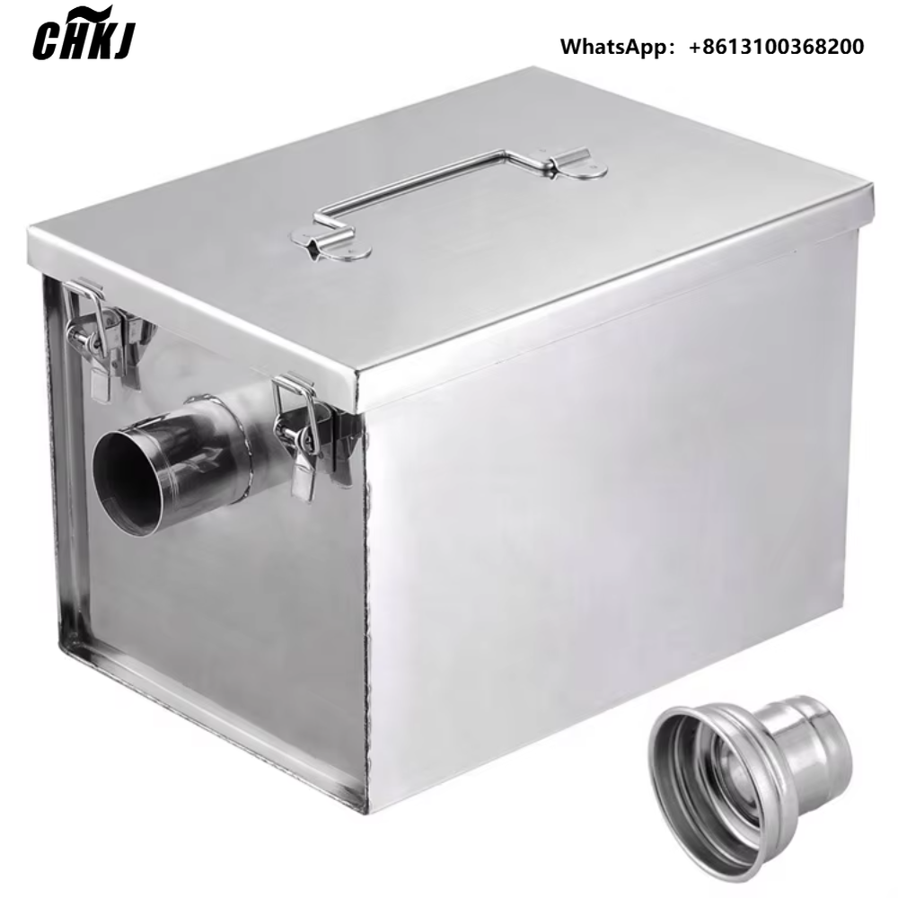 Trampa de grasa portátil de ac - Commercial Kitchen Grease Interceptor reseña y precio