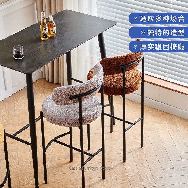 Taburete de Bar con Respaldo p - Commercial Kitchen Counter reseña y precio