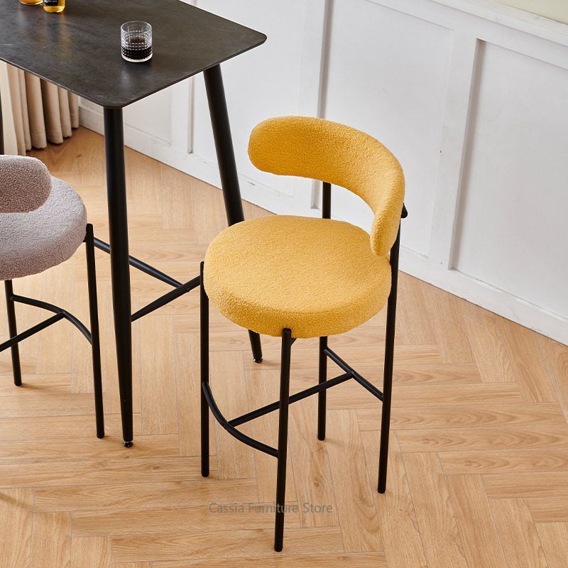 Taburete de Bar con Respaldo p - Commercial Kitchen Counter reseña y precio