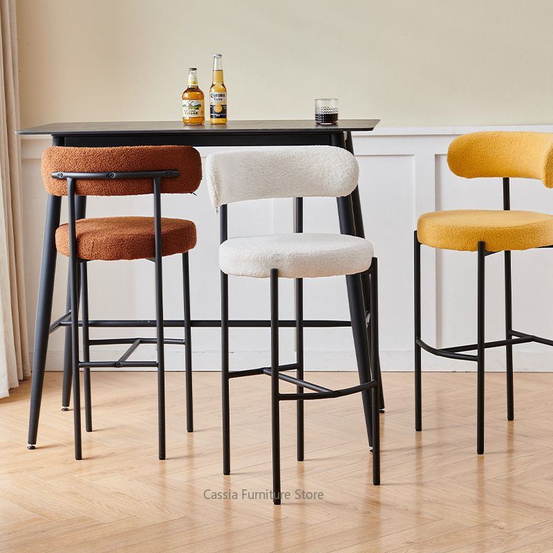 Taburete de Bar con Respaldo p - Commercial Kitchen Counter reseña y precio