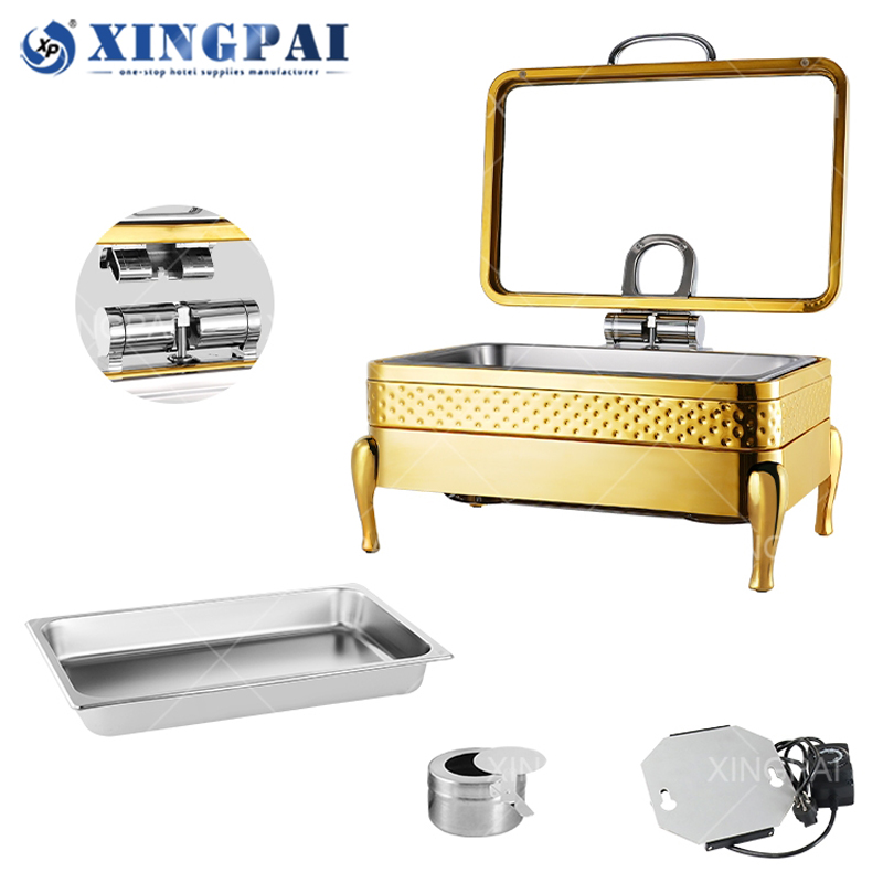 XINGPAI Juego de calentadores  - Bain Marie Food Warmer reseña y precio