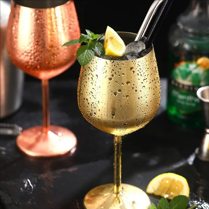 Copa de vino de Metal creativa - Commercial Kitchen Accessories reseña y precio