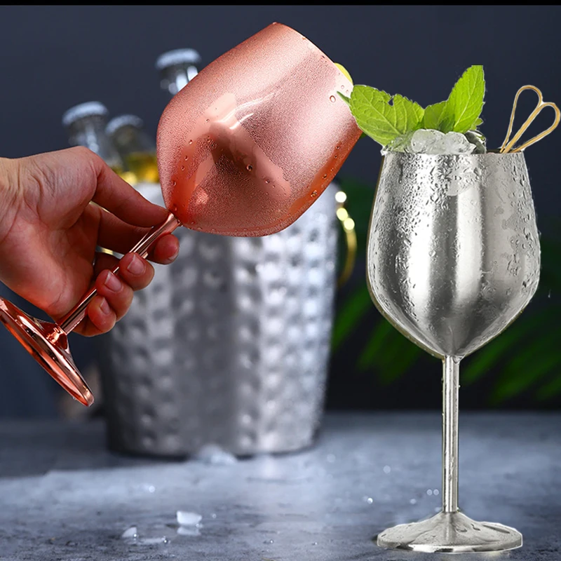 Copa de vino de Metal creativa - Commercial Kitchen Accessories reseña y precio