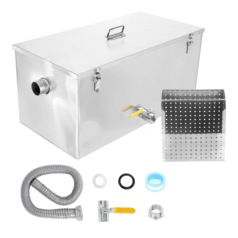 Separador de Agua y Grasa de A - Commercial Kitchen Grease Interceptor reseña y precio