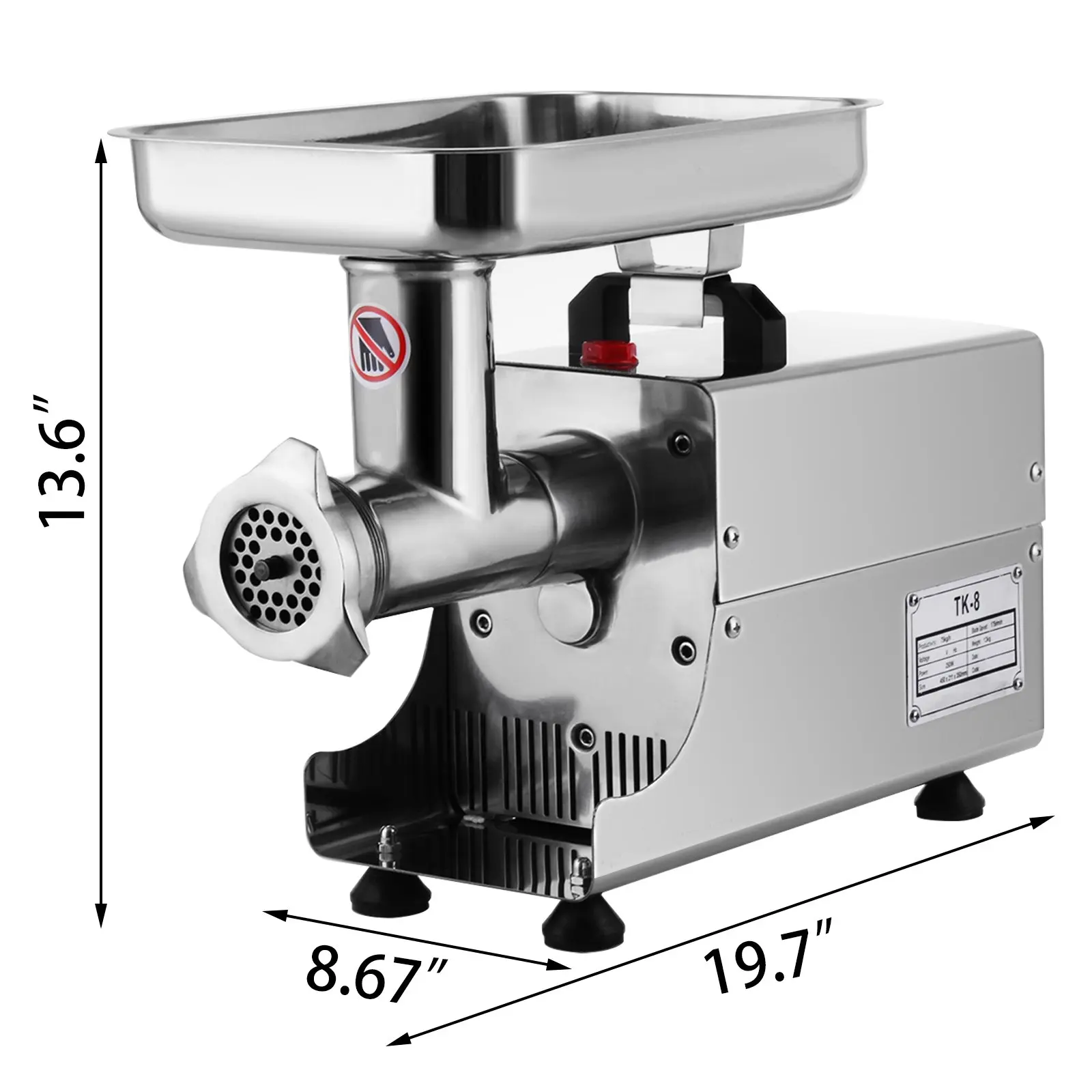 Picadora de carne eléctrica de - Meat Grinder Electric reseña y precio