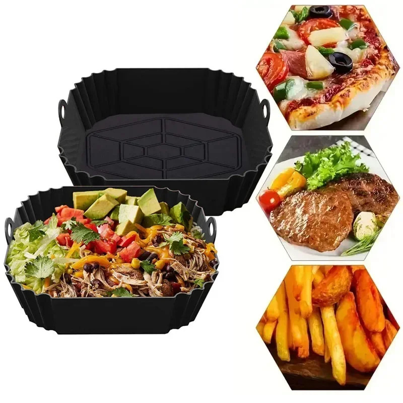 Cesta para freidora de aire de - Commercial Kitchen Pots And Pans reseña y precio