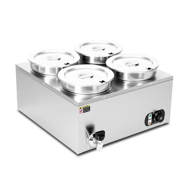 Baño María Eléctrico Comercial - Bain Marie Food Warmer reseña y precio