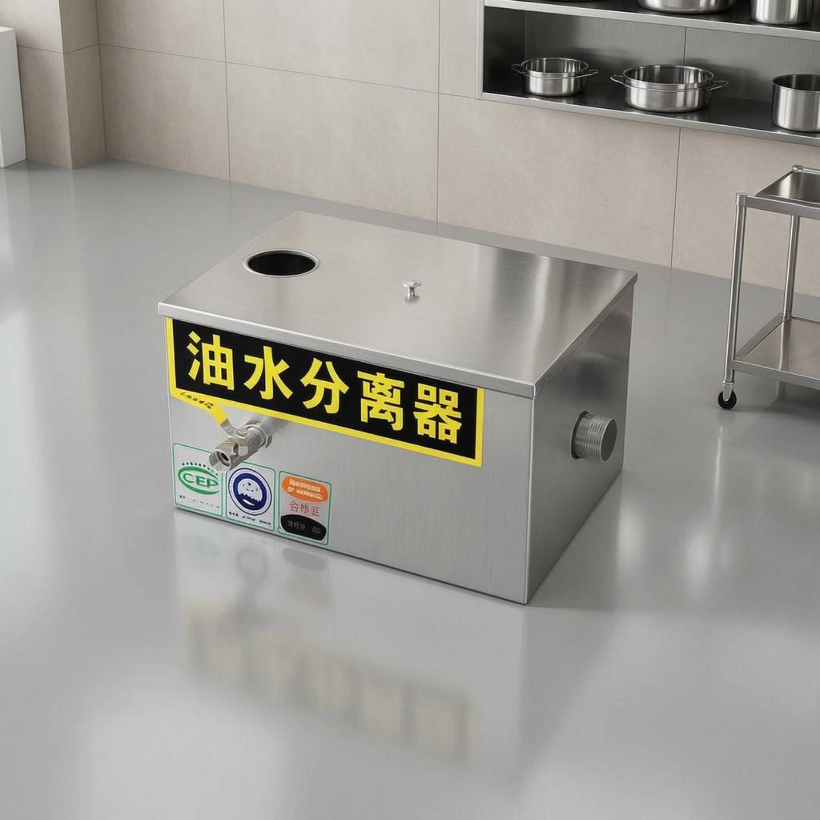 Separador de Agua y Grasa para - Commercial Kitchen Grease Interceptor reseña y precio
