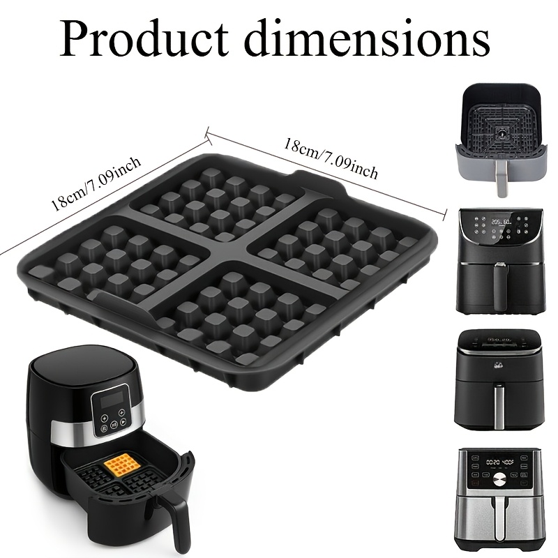 Molde Cuadrado para Waffles, S - Commercial Kitchen Pots And Pans reseña y precio