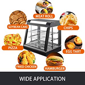 Vitrina Calentadora para Pizza - Food Warmer Display reseña y precio