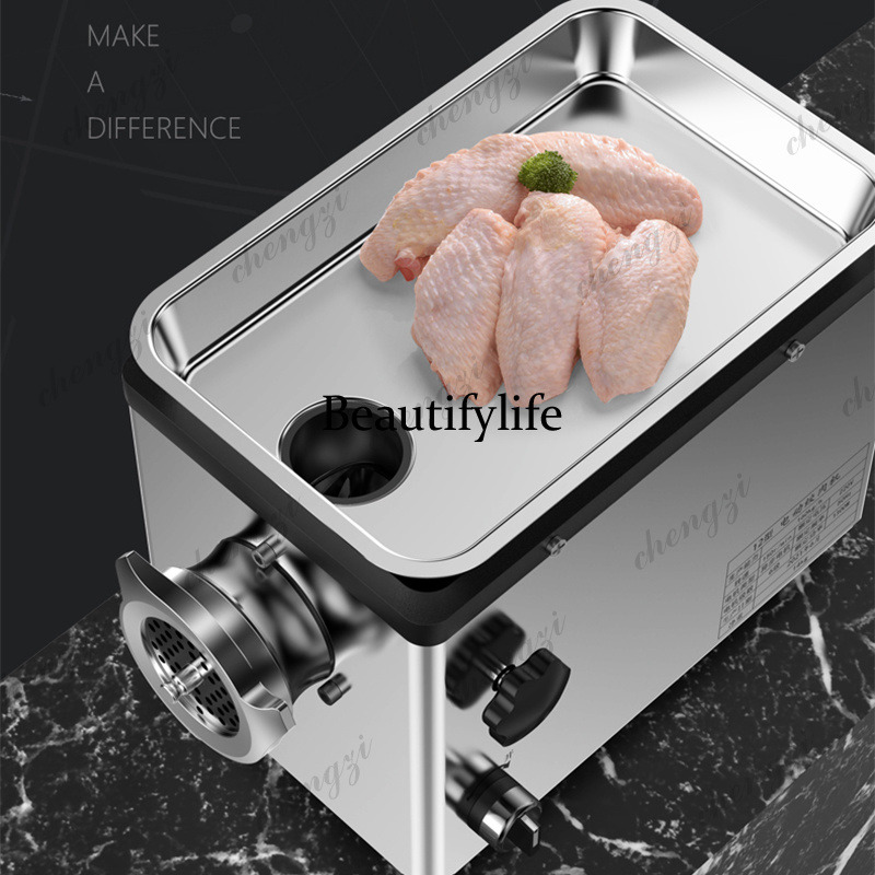 Picadora de carne eléctrica, l - Meat Grinder Electric reseña y precio