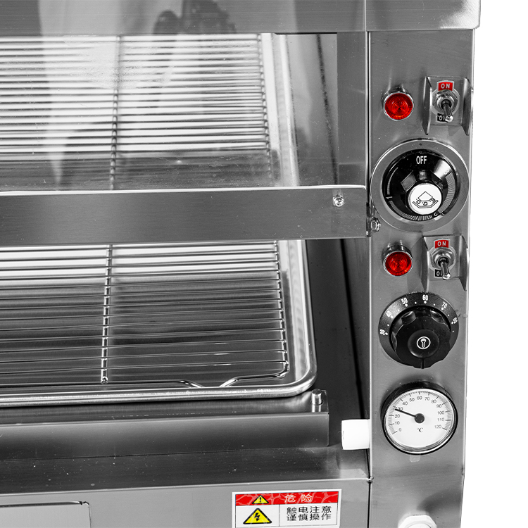 Vitrina Calentadora de Aliment - Food Warmer Display reseña y precio