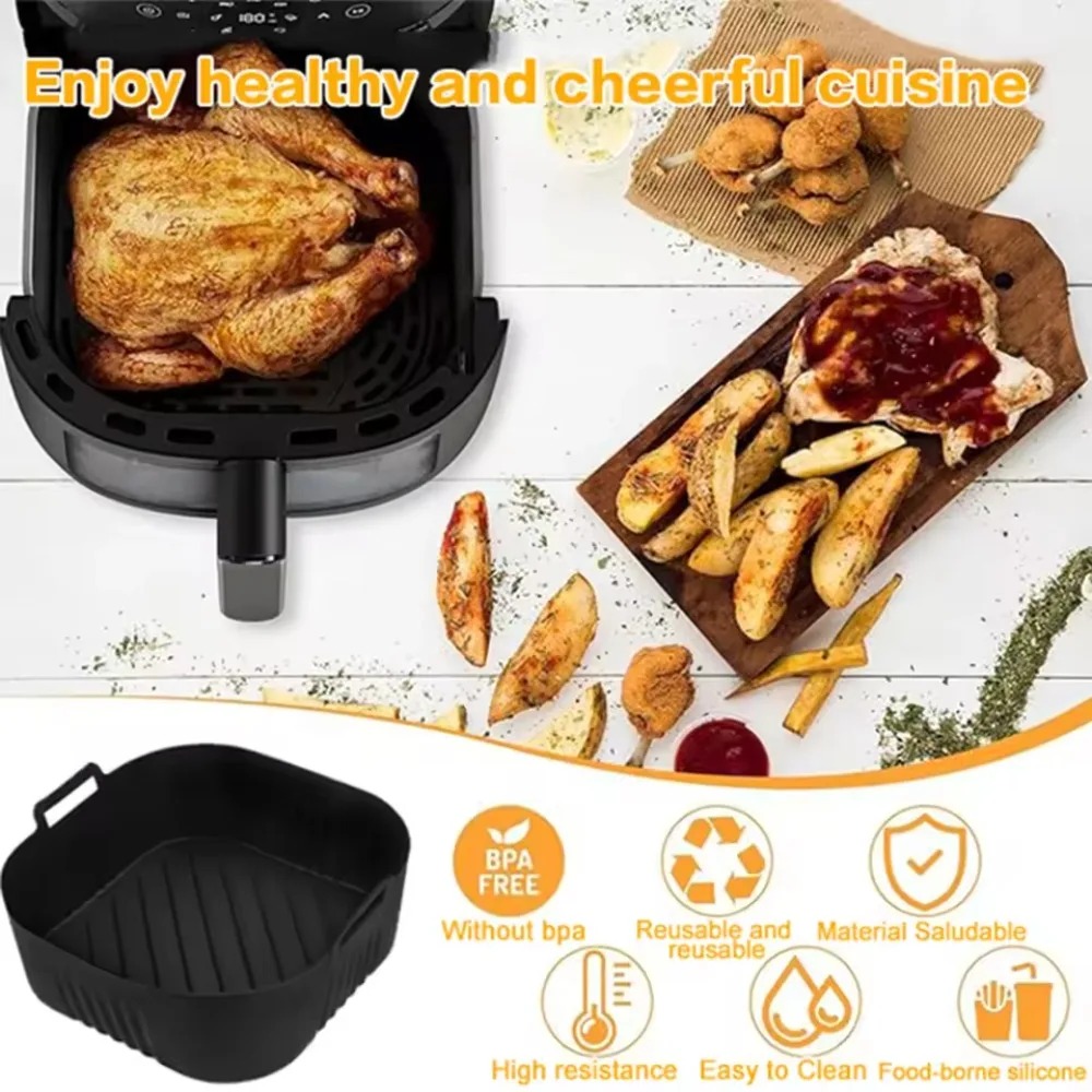 Molde de silicona para freidor - Commercial Kitchen Pots And Pans reseña y precio