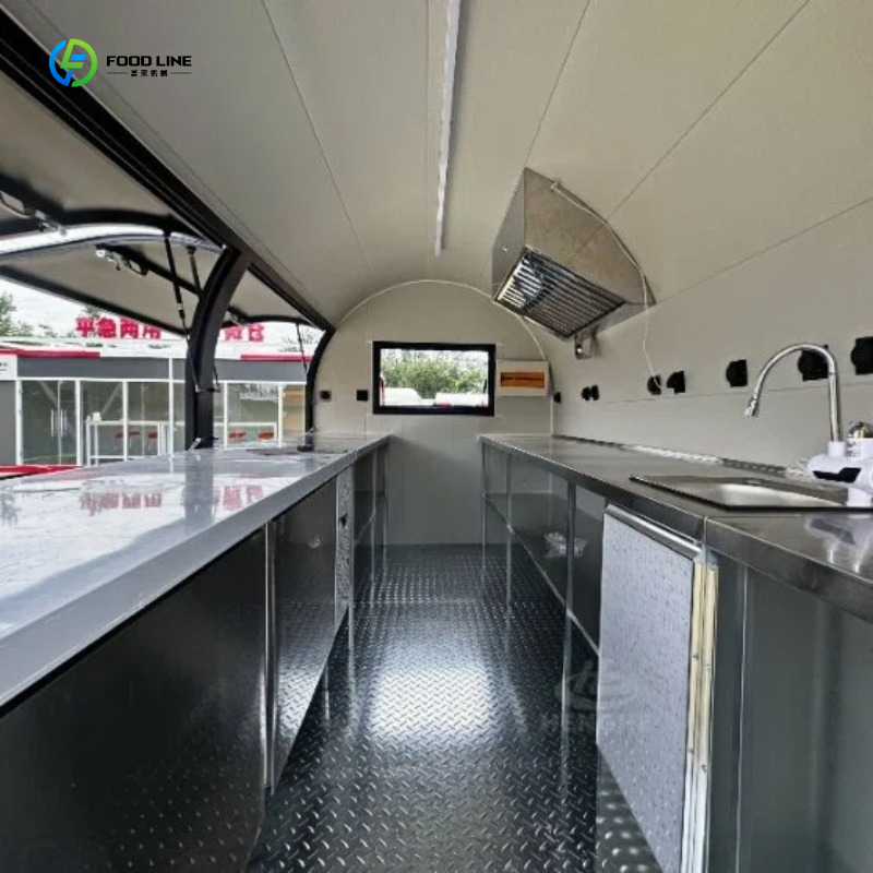 Remolque de Comida Minimalista - Commercial Kitchen Units For Sale reseña y precio