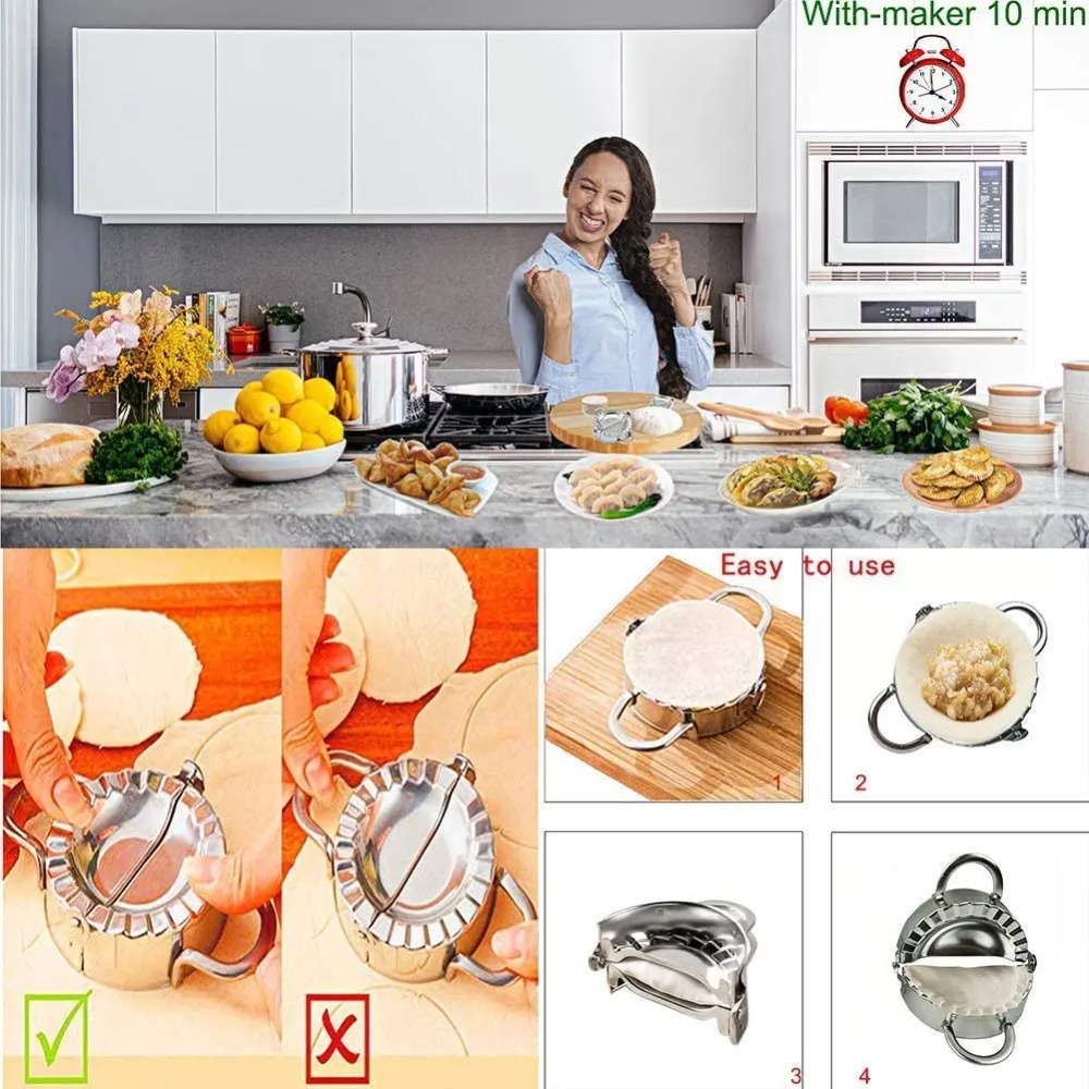 Máquina para hacer dumplings d - Commercial Kitchen Accessories reseña y precio