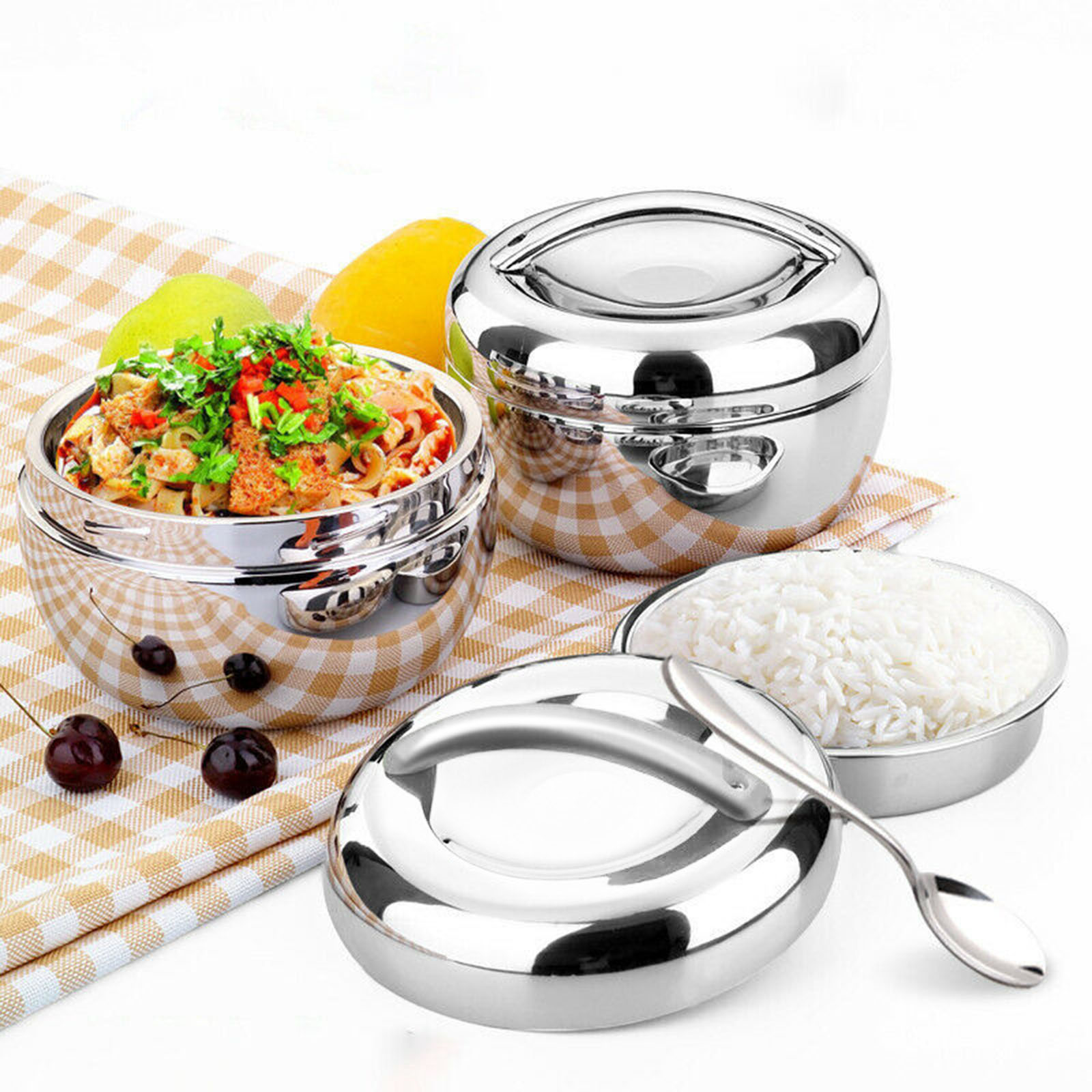 Botella termo aislada de acero - Food Warmer Display reseña y precio