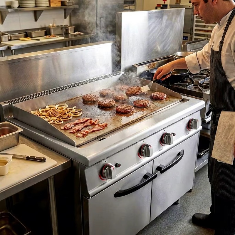 Sartén comercial de doble zona - Commercial Kitchen Zones reseña y precio