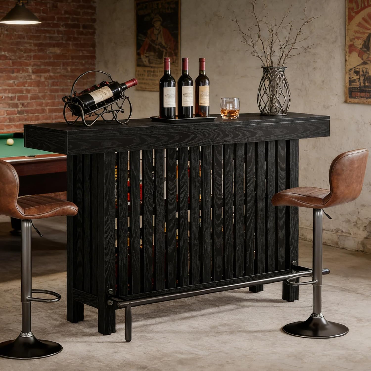 Mesa de Bar con Reposapiés, Mu - Commercial Kitchen Counter reseña y precio
