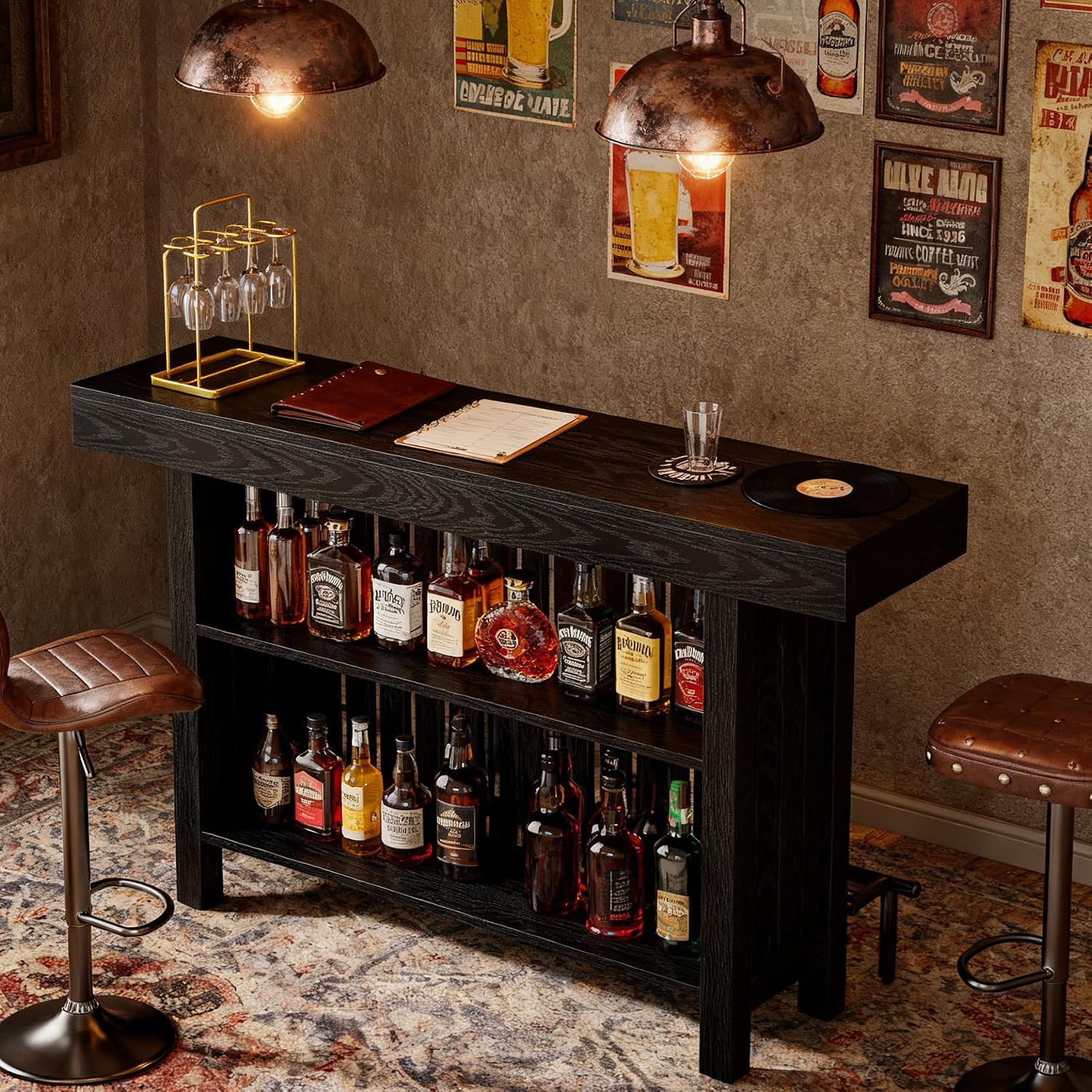 Mesa de Bar con Reposapiés, Mu - Commercial Kitchen Counter reseña y precio