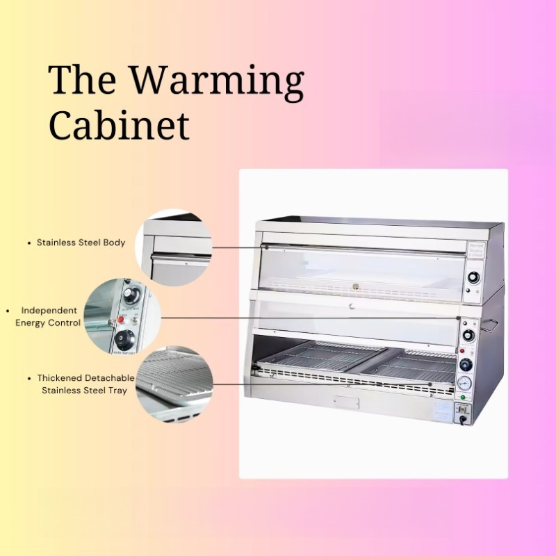 Vitrina Calentadora Estilo KFC - Food Warmer Display reseña y precio