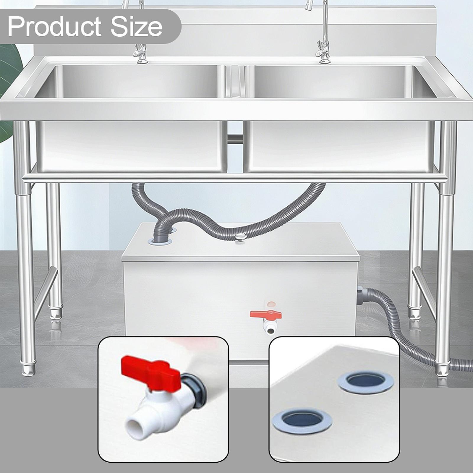Separador de Aceite y Agua de  - Commercial Kitchen Grease Interceptor reseña y precio