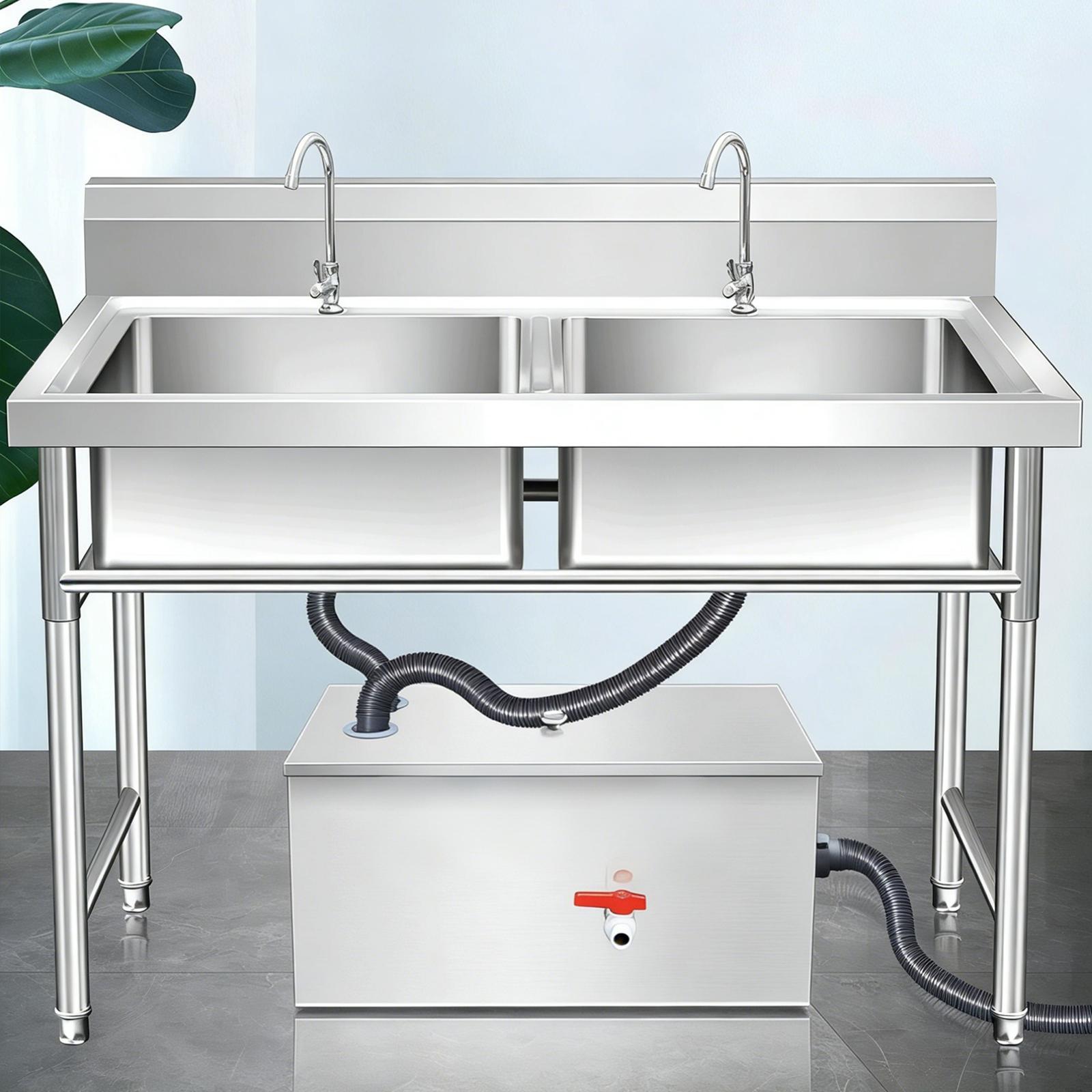 Separador de Aceite y Agua de  - Commercial Kitchen Grease Interceptor reseña y precio