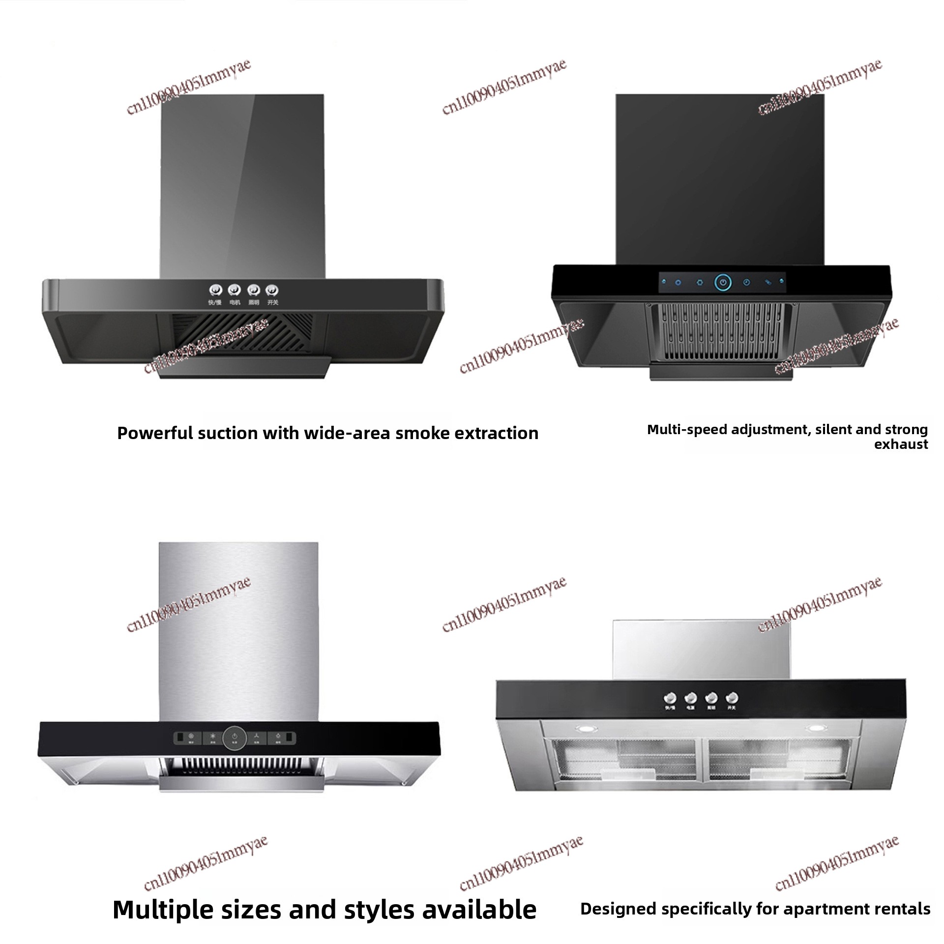 Campana extractora de succión  - Commercial Kitchen Hoods reseña y precio