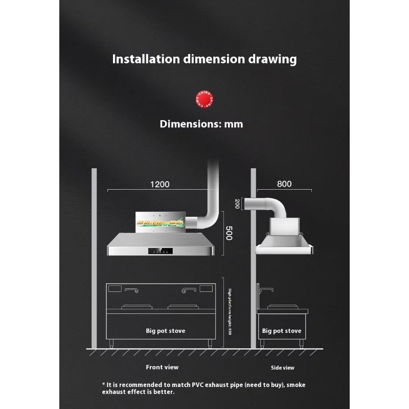 Campana Extractora Comercial d - Commercial Kitchen Hoods reseña y precio